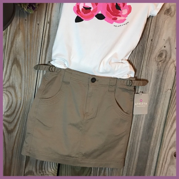 📣 NEW Adorable Athleta Organic Cotton Skirt 📣 - Picture 2 of 12